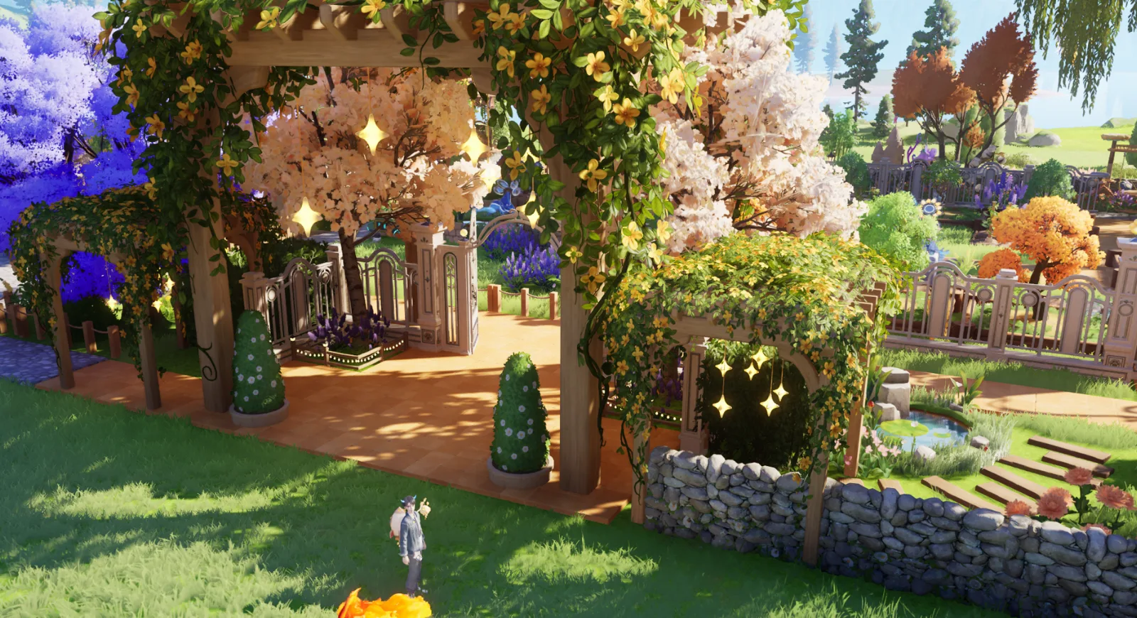Sparkling Entrance